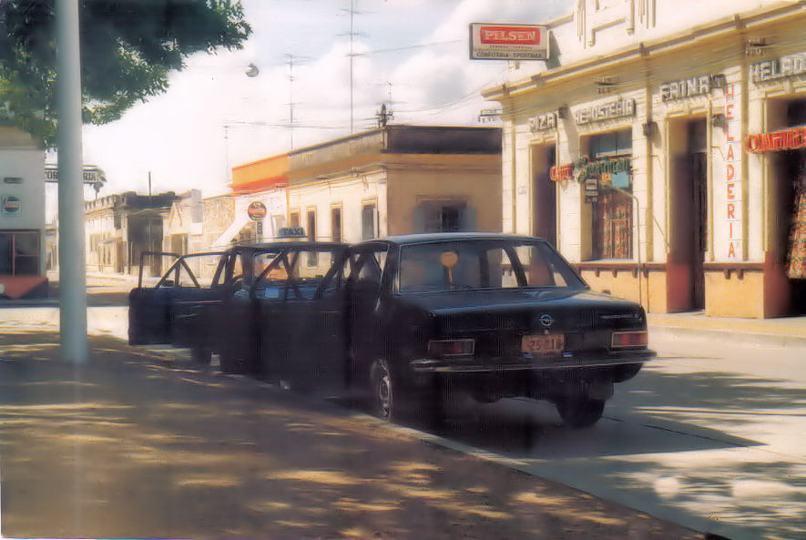 Parada de taximetros.